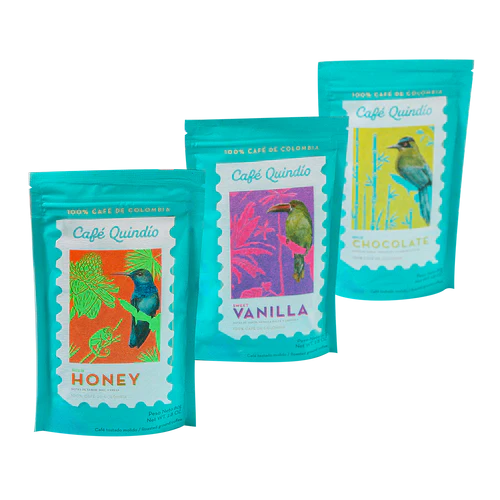 Smooth honey and vanilla notes in Colombian coffee, Circasia coffee, Sweet coffee variety pack, Premium coffee selection