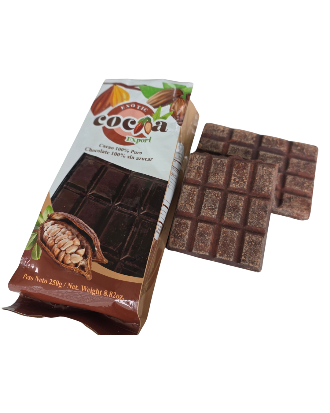 unsweetened Colombian cocoa for baking, cocoa with honey , Arauquita cacao variety, floral aroma cocoa powder