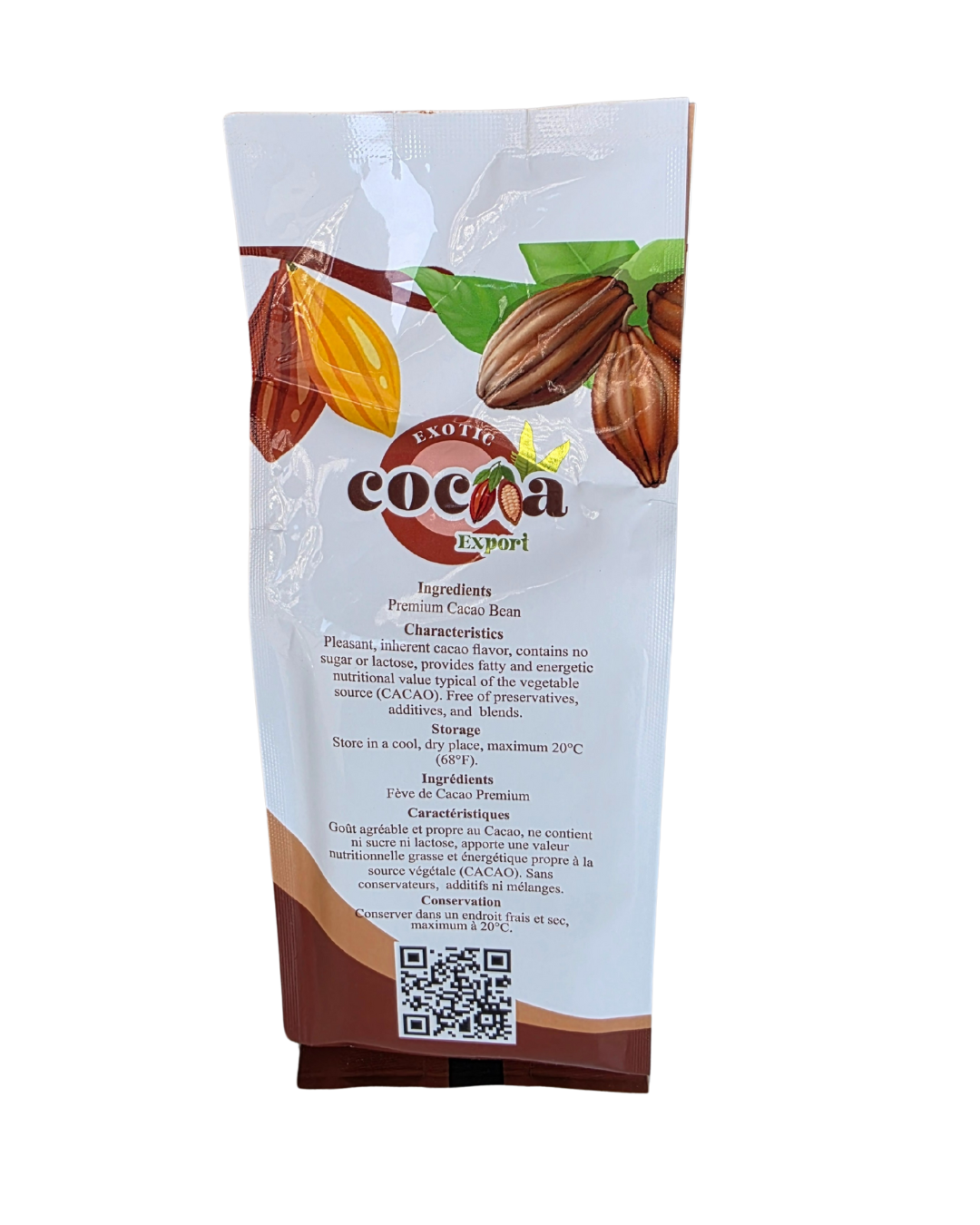 artisanal fermented cocoa powder, Fear 5 cacao powder Colombia, fresh fruit cocoa powder, natural unsweetened chocolate powder