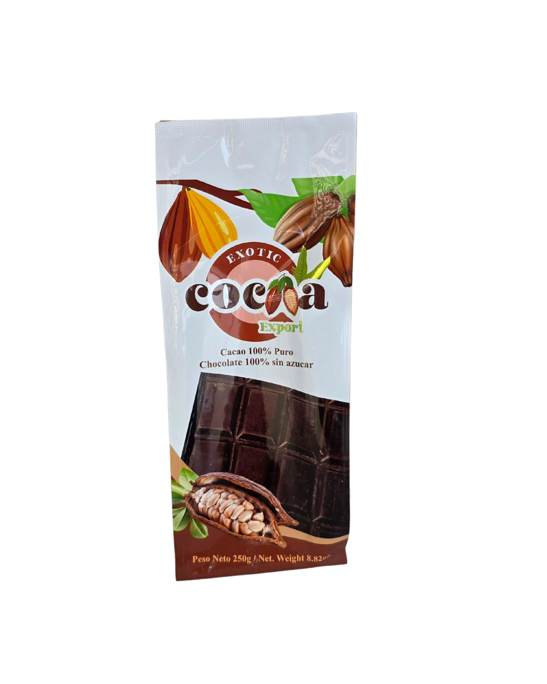 Colombian pure cocoa high altitude, manual selected cocoa beans, shade fermented, sun dried cocoa process