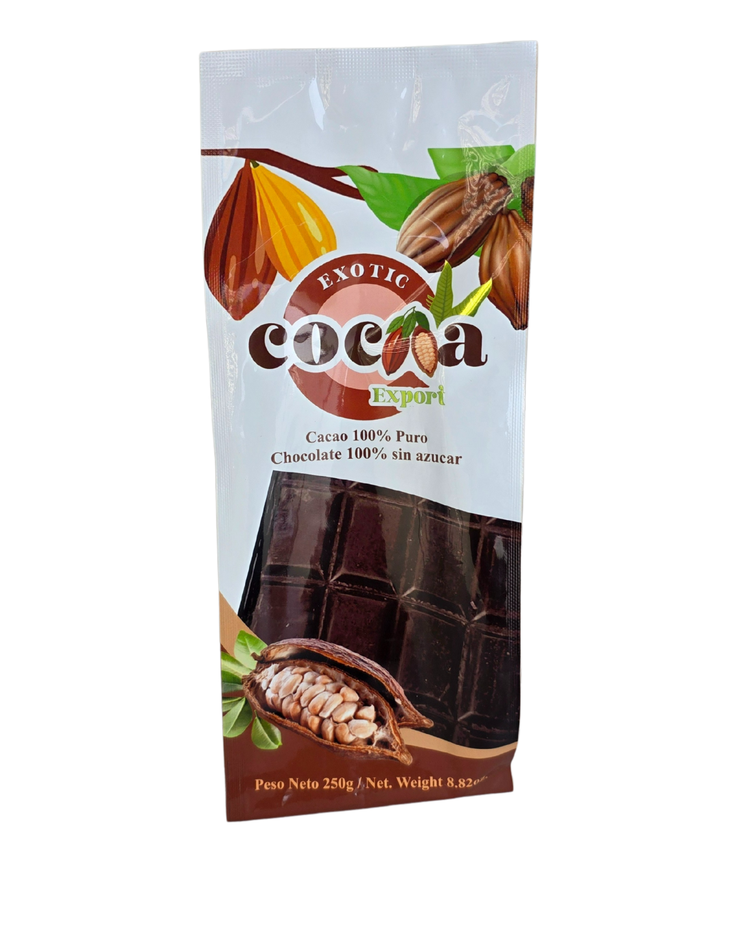 Colombian pure cocoa high altitude, manual selected cocoa beans, shade fermented, sun dried cocoa process