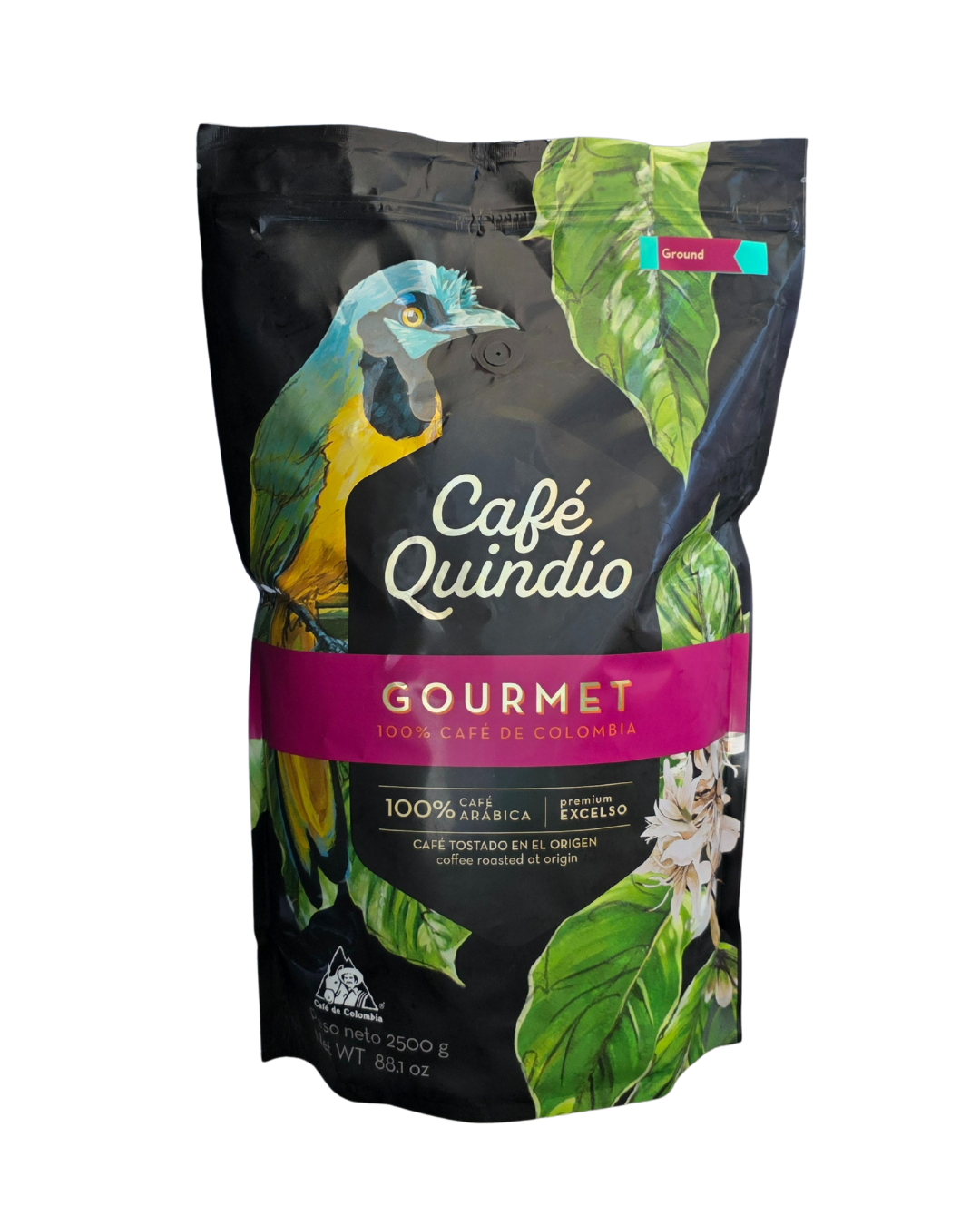 cafe quindio gourmet 2500 grams ground best coffee in the world