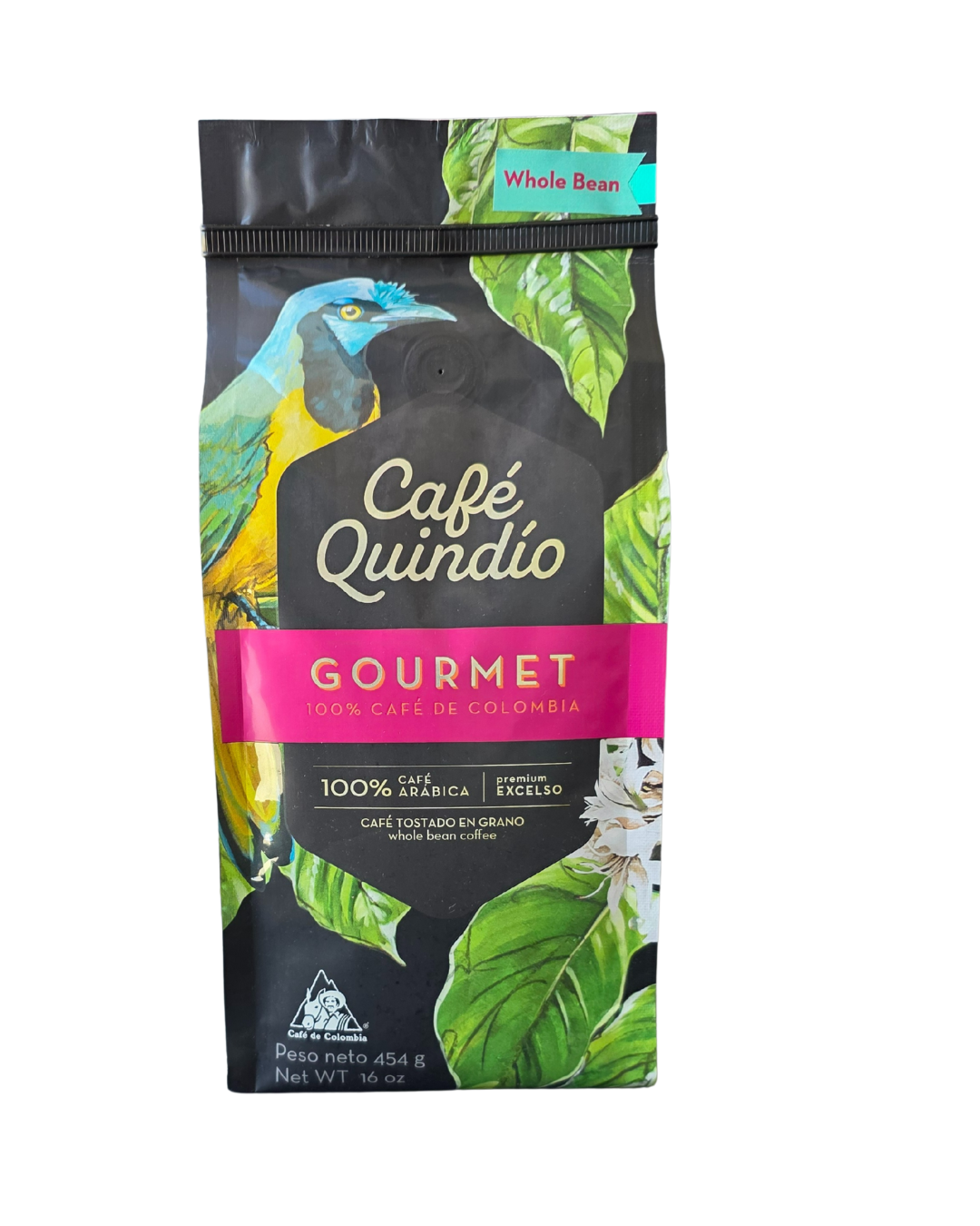 cafe quindio gourmet whole bean 454 grams best coffee in the world