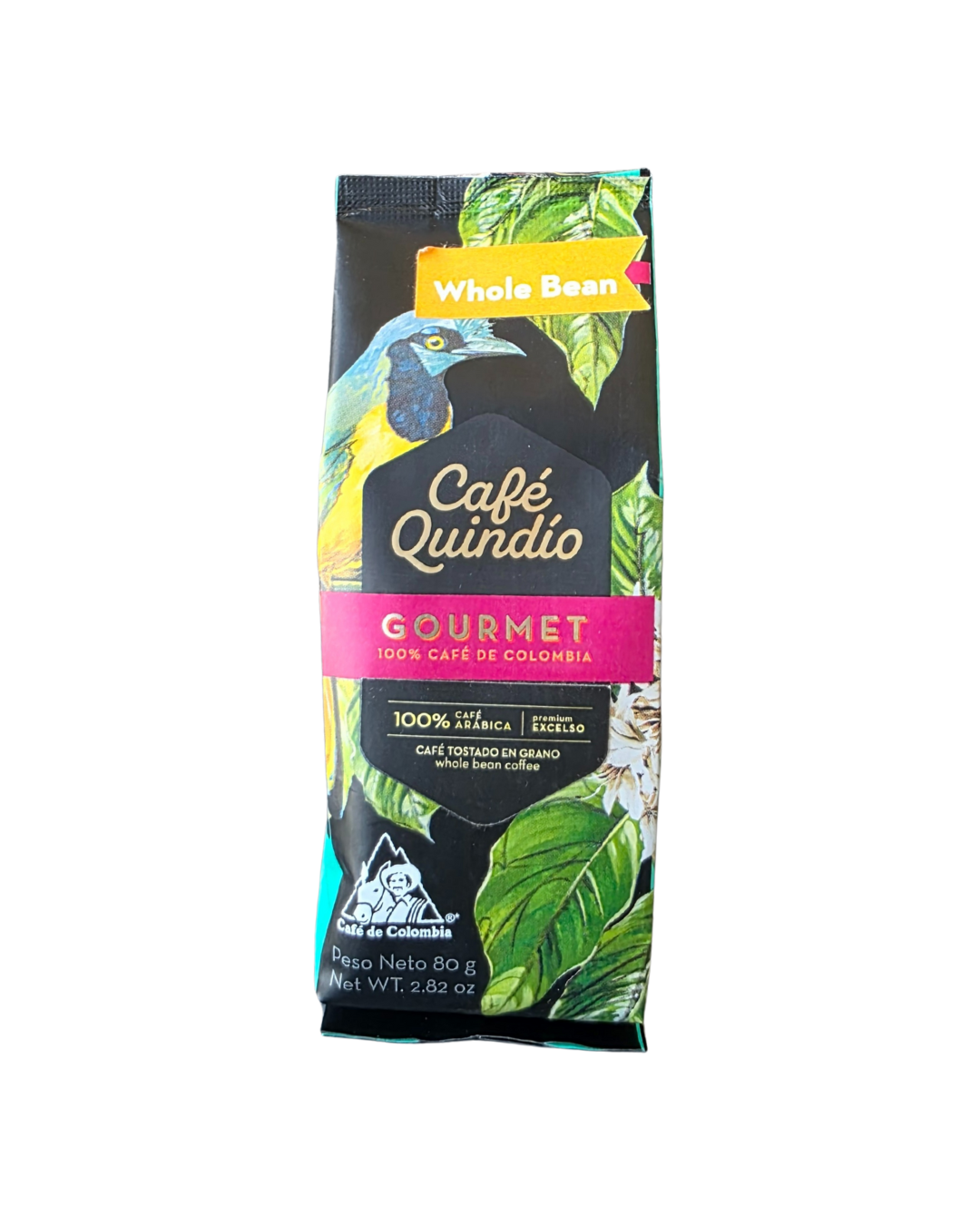 cafe quindio gourmet 80 grams whole bean best coffee in the world