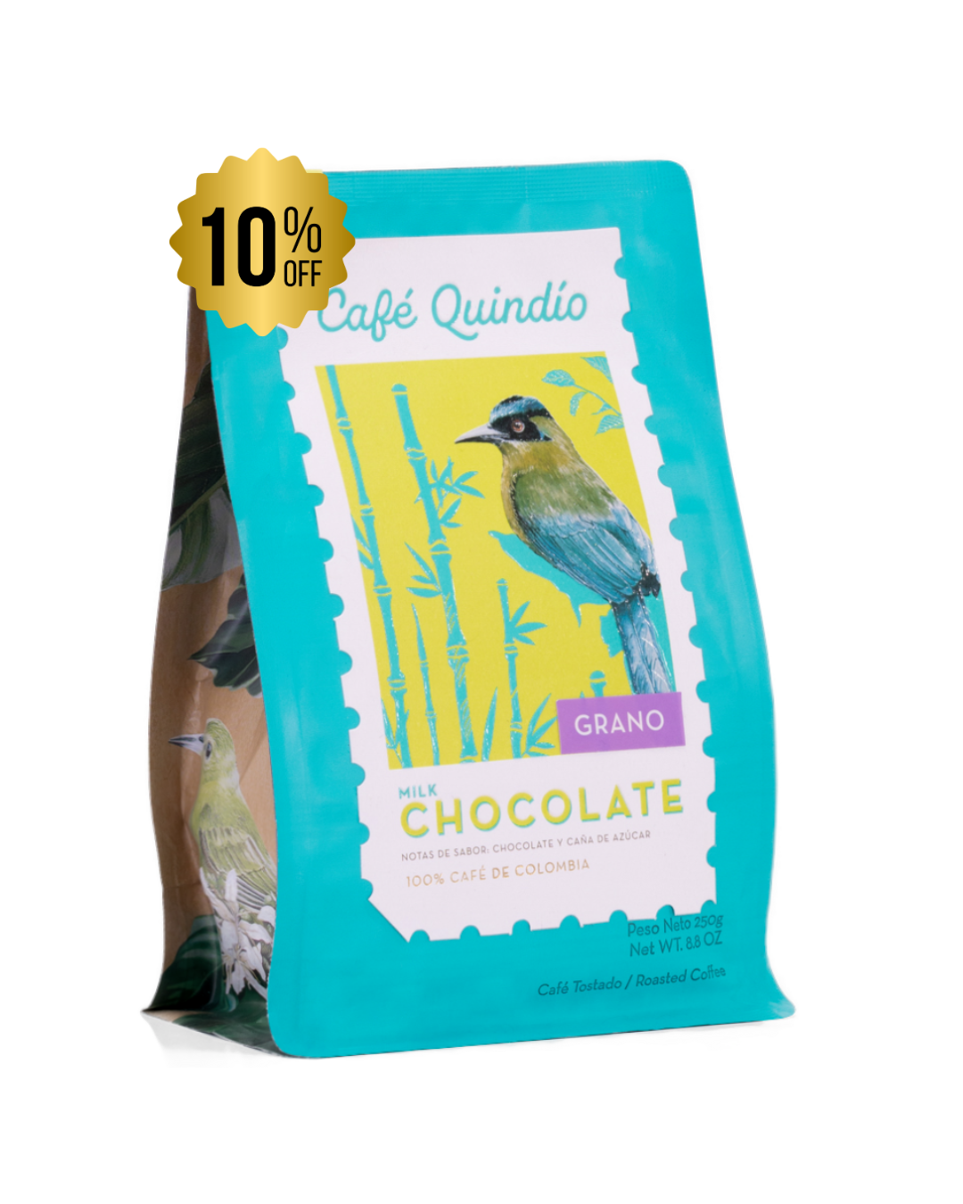 MILK CHOCOLATE (WHOLE BEAN) COFFEE – Colombian Coffee Shop Canada