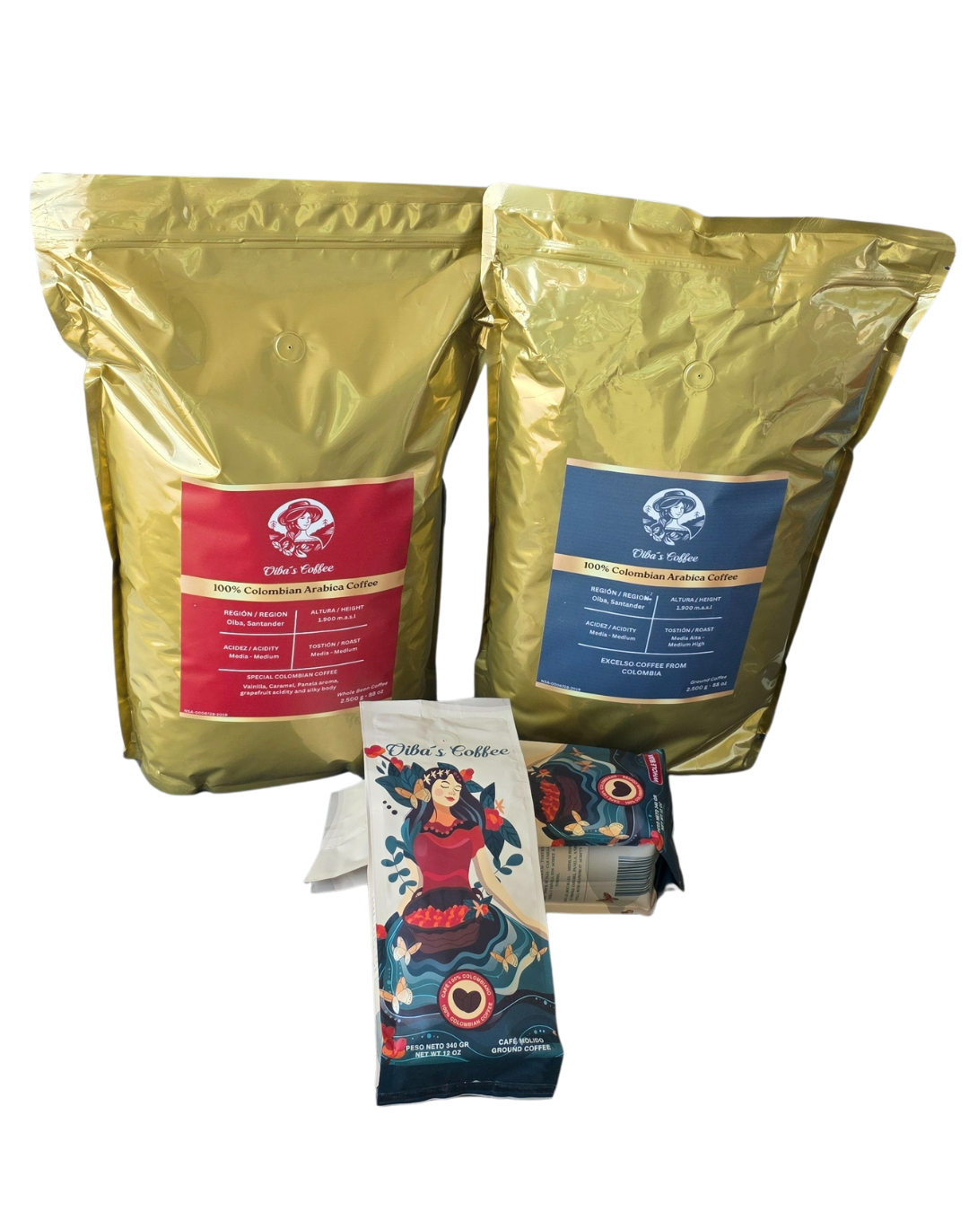 oibas coffee premium colombian line, coffee lovers