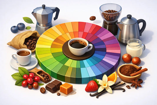 Coffee Flavor Wheel Explained Simply