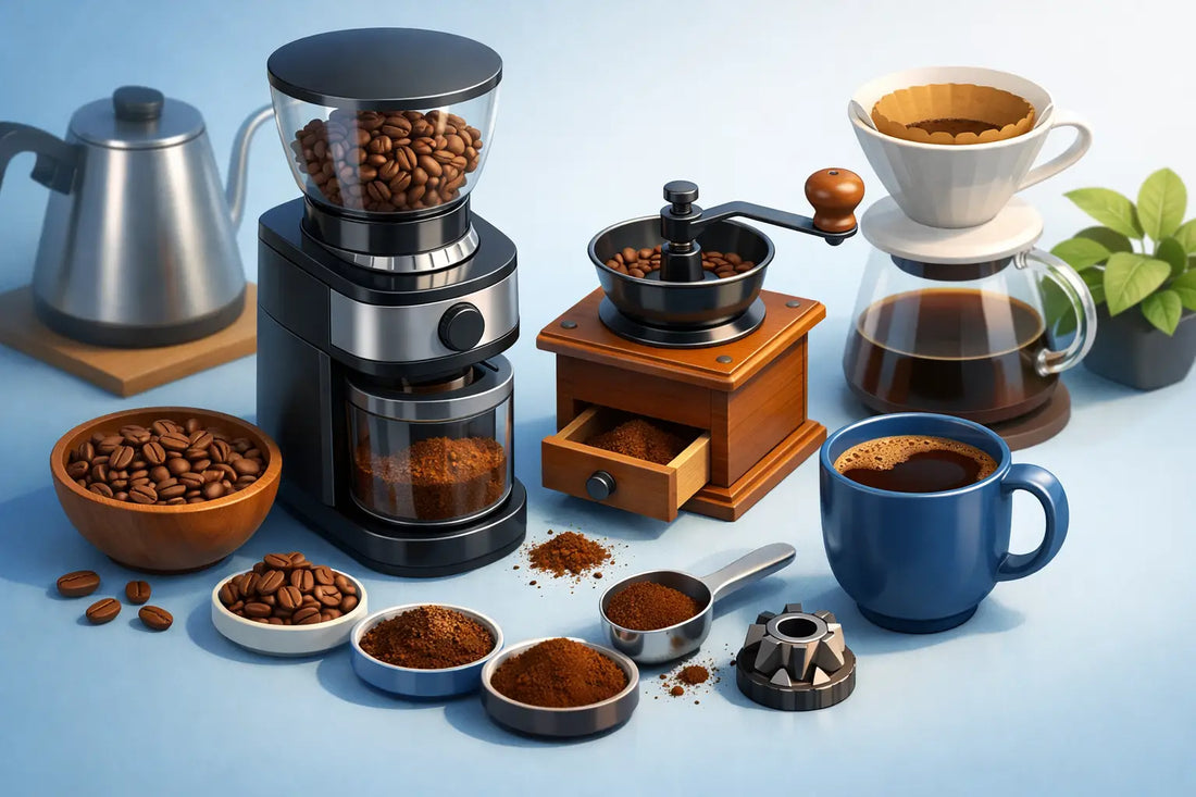 How to Grind Coffee Correctly at Home