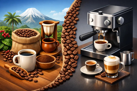Colombian Coffee vs Espresso Blends