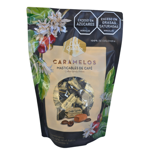 Soft and creamy coffee flavored caramels, Office snack, Travel snack, Chewy coffee candy, Coffee sweets, Coffee flavored caramels

