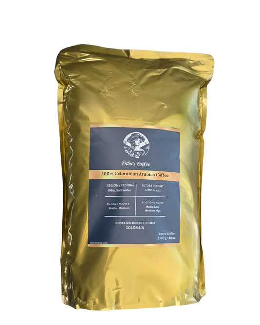 oiba's traditional coffee 2500 grams