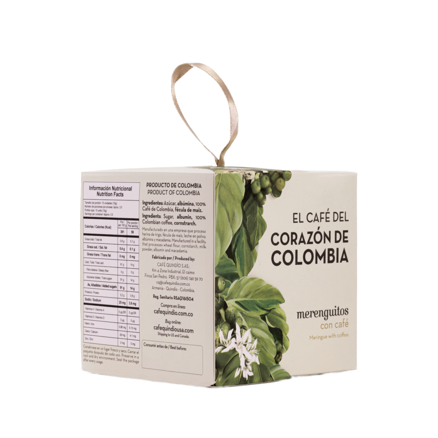 Colombian coffee meringues, Sweet snacks, Sweet coffee bites, Gourmet coffee flavored snacks, Corn starch meringues
