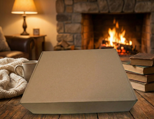 Gourmet Colombian coffee gift basket featuring whole bean or ground bean coffee, coffee meringues, and coffee candies in a festive holiday box.