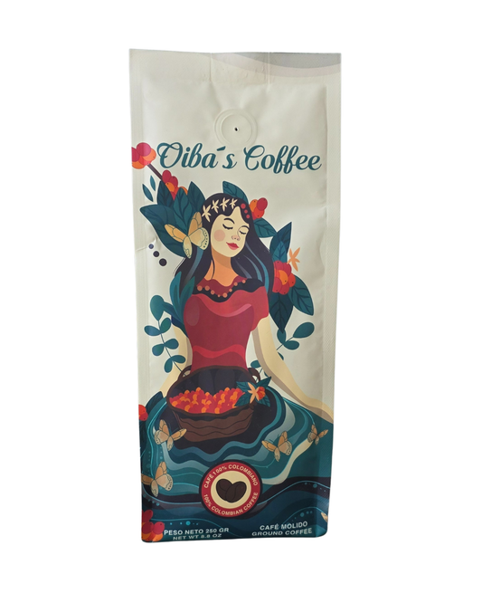 oibas coffee premium colombian ground